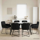 vidaXL Dining Chairs 4 pcs velvet Light Grey 59 x 56.5 x 86 cm