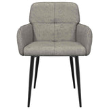 vidaXL Eetstoelen 4 pcs Kunst Suède Leer Bruin 59 x 56,5 x 85 cm
