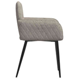 vidaXL Eetstoelen 4 pcs Kunst Suède Leer Bruin 59 x 56,5 x 85 cm