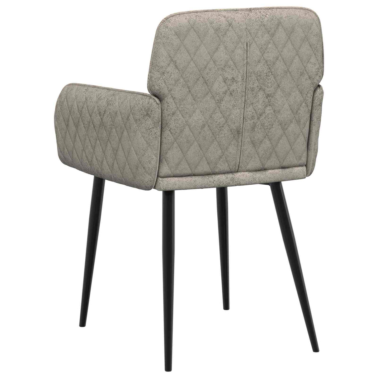 vidaXL Eetstoelen 4 pcs Kunst Suède Leer Bruin 59 x 56,5 x 85 cm