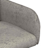 vidaXL Eetstoelen 4 pcs Kunst Suède Leer Bruin 59 x 56,5 x 85 cm