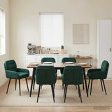 vidaXL Dining Chairs 4 pcs velvet Light grey 59 x 59.5 x 90 cm
