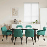 vidaXL Dining Chairs 4 pcs velvet Light grey 59 x 59.5 x 90 cm