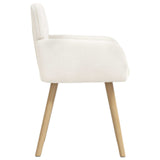 vidaXL Eetstoelen 4 pcs Bouclé Lichtgrijs 59 x 57 x 85 cm