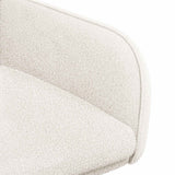vidaXL Eetstoelen 4 pcs Bouclé Lichtgrijs 59 x 57 x 85 cm