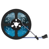 vidaXL LED strip 2 pcs Zwart en Transparant 3000 mm Koper en Plastic