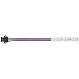 vidaXL LED strip 2 pcs Zwart en Wit 1745 mm Koper en Plastic