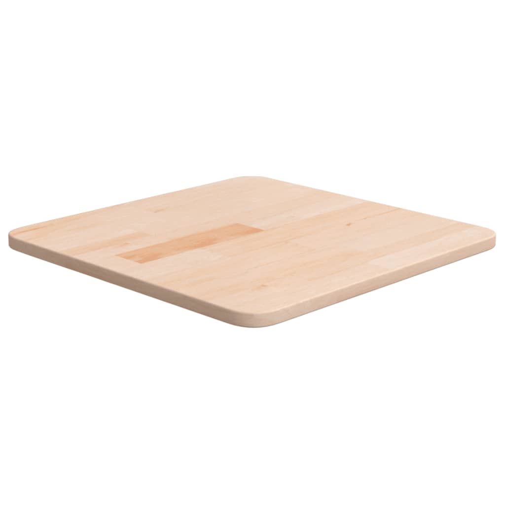 vidaXL Tafelblad vierkant 40x40x1,5 cm onbehandeld massief eikenhout