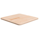vidaXL Tafelblad vierkant 40x40x1,5 cm onbehandeld massief eikenhout