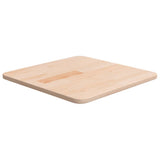 vidaXL Tafelblad vierkant 40x40x1,5 cm onbehandeld massief eikenhout