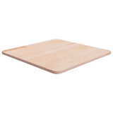 vidaXL Tafelblad vierkant 40x40x1,5 cm onbehandeld massief eikenhout