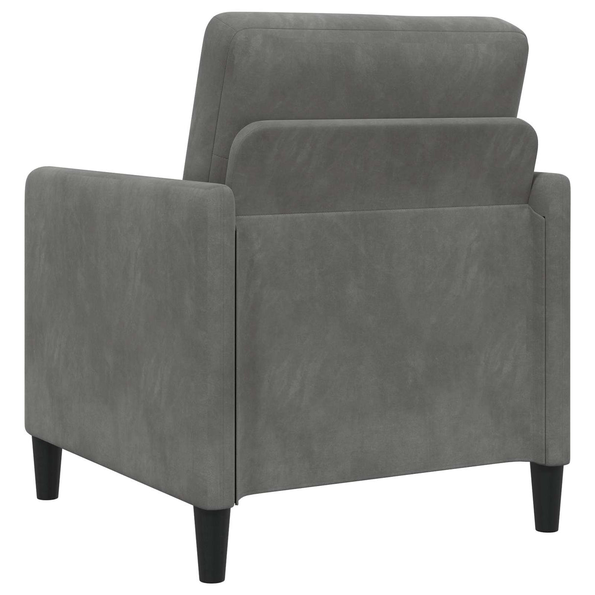 vidaXL Sofa Set with Storage 2 pc Light Gray Polyester