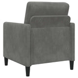 vidaXL Sofa Set with Storage 2 pc Light Gray Polyester