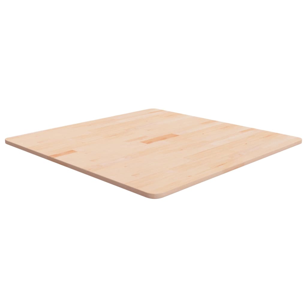 vidaXL Tafelblad vierkant 40x40x1,5 cm onbehandeld massief eikenhout