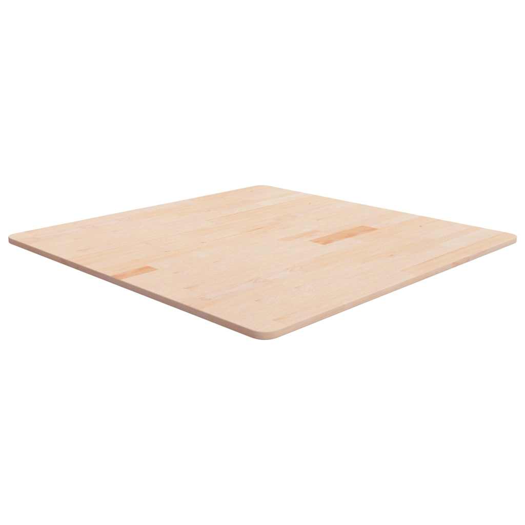 vidaXL Tafelblad vierkant 40x40x1,5 cm onbehandeld massief eikenhout