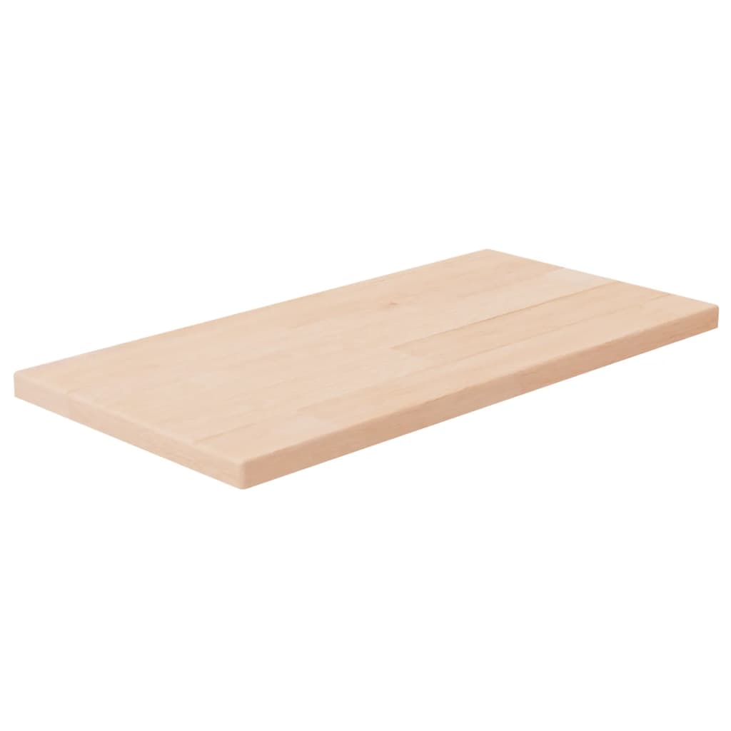 vidaXL Plank 40x20x1,5 cm onbehandeld massief eikenhout