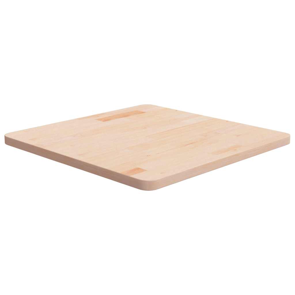 vidaXL Tafelblad vierkant 40x40x1,5 cm onbehandeld massief eikenhout