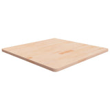vidaXL Tafelblad vierkant 40x40x1,5 cm onbehandeld massief eikenhout