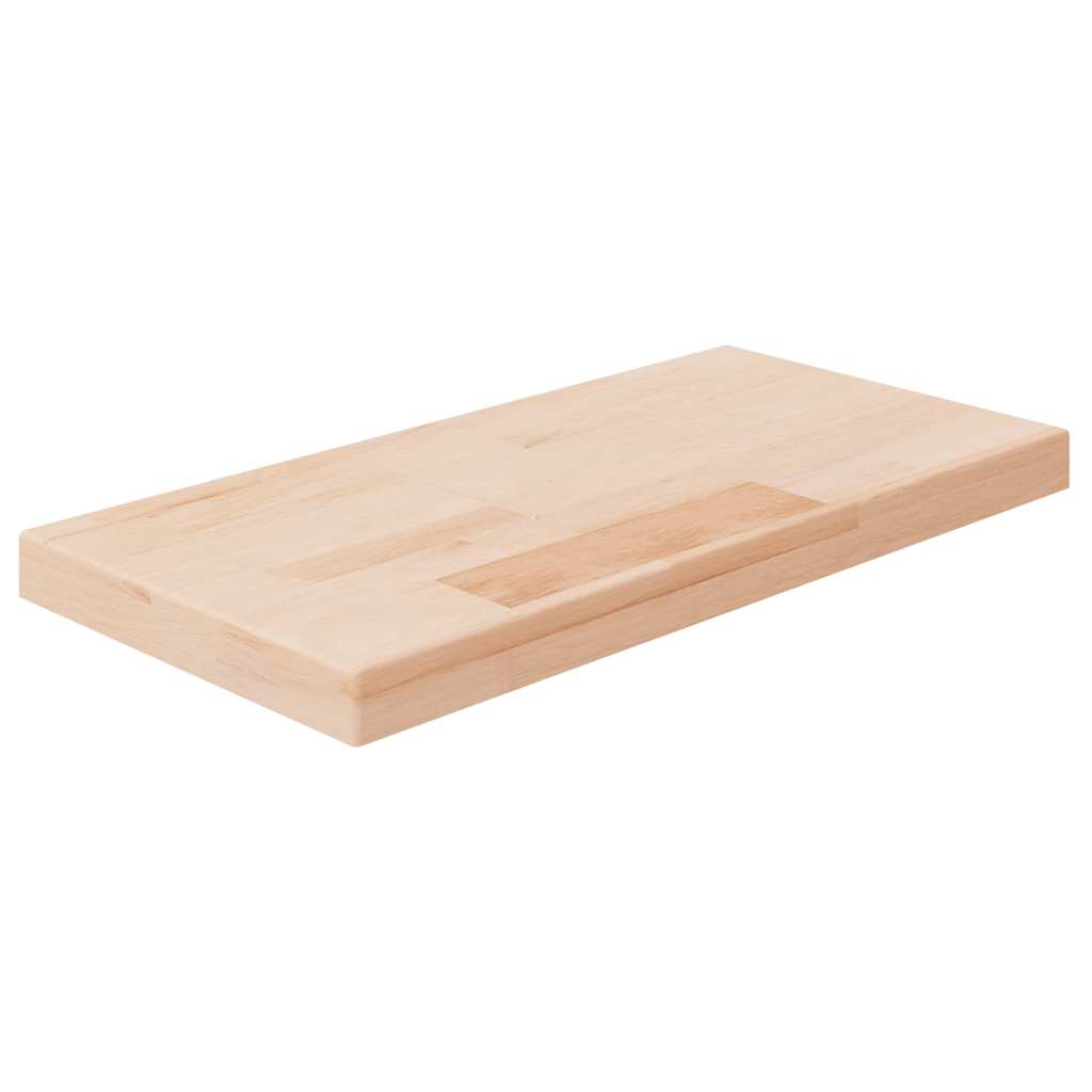 vidaXL Plank 40x20x1,5 cm onbehandeld massief eikenhout