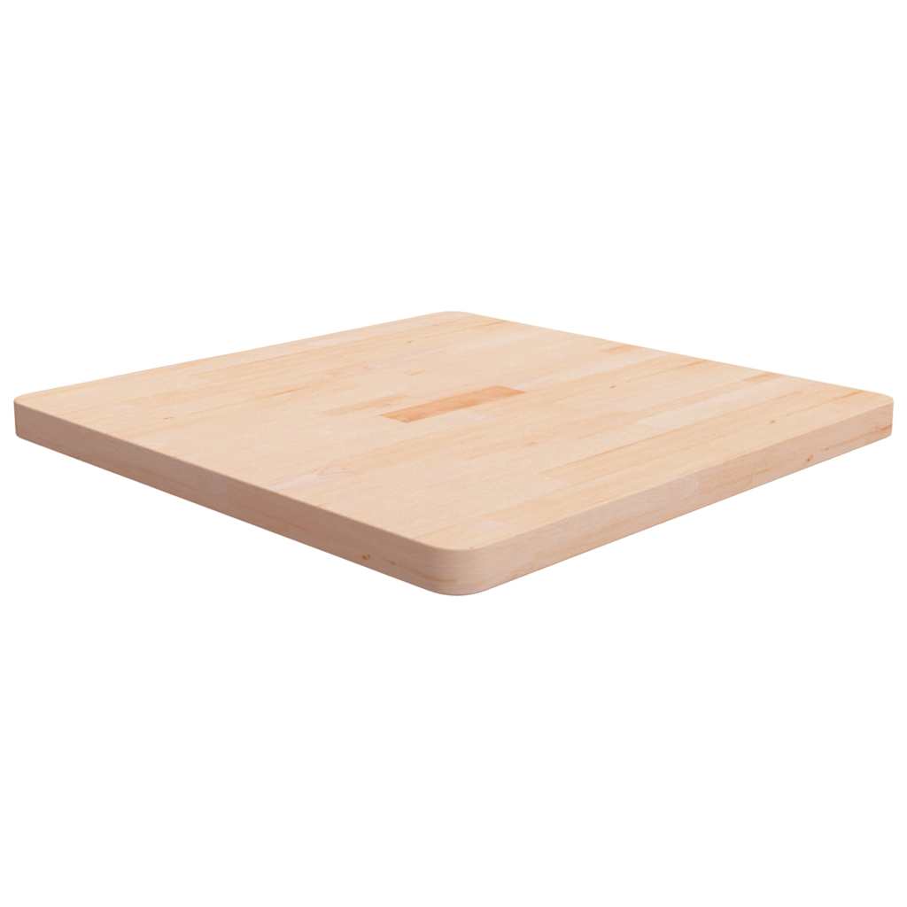 vidaXL Tafelblad vierkant 40x40x1,5 cm onbehandeld massief eikenhout