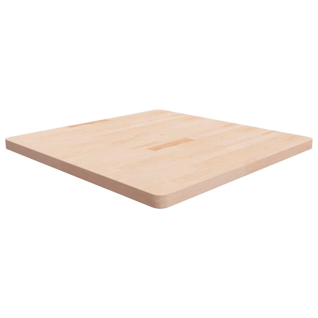 vidaXL Tafelblad vierkant 40x40x1,5 cm onbehandeld massief eikenhout
