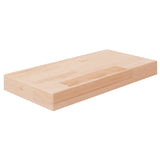 vidaXL Plank 40x20x1,5 cm onbehandeld massief eikenhout