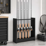 vidaXL Biljartkeu-stand Bewerkt hout 60 x 20 x 57 cm Wit