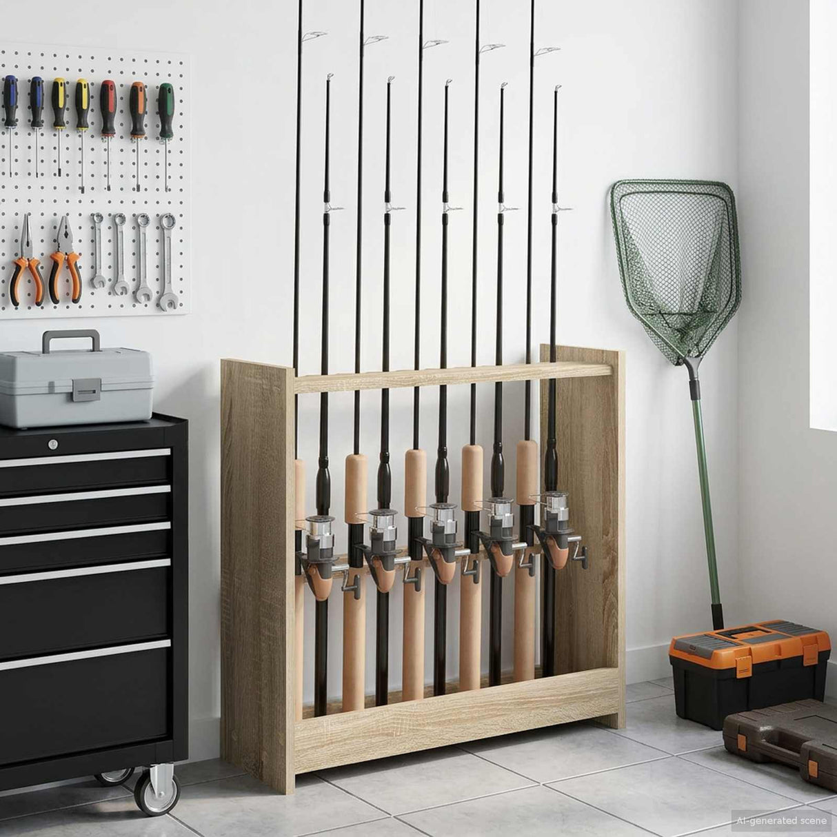 vidaXL Biljartkeu-stand Bewerkt hout 60 x 20 x 57 cm Wit