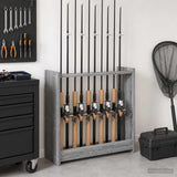 vidaXL Biljartkeu-stand Bewerkt hout 60 x 20 x 57 cm Wit