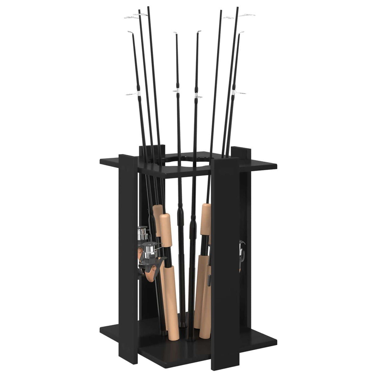vidaXL Biljartkeu-stand Bewerkt hout 42 x 43 x 60 cm Wit