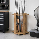 vidaXL Biljartkeu-stand Bewerkt hout 42 x 43 x 60 cm Wit