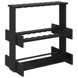 vidaXL Biljartkeu-stand Bewerkt hout 60 x 35 x 60 cm Wit