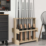 vidaXL Biljartkeu-stand Bewerkt hout 60 x 35 x 60 cm Wit