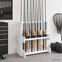 vidaXL Biljartkeu-stand Bewerkt hout 60 x 35 x 60 cm Wit