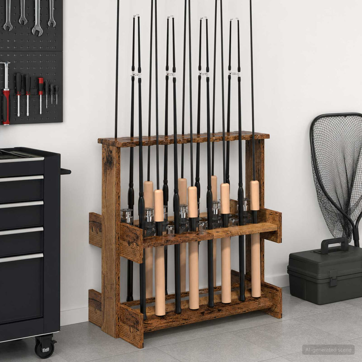 vidaXL Biljartkeu-stand Bewerkt hout 60 x 35 x 60 cm Wit