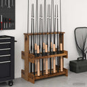 vidaXL Biljartkeu-stand Bewerkt hout 60 x 35 x 60 cm Wit