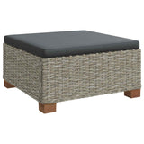 vidaXL 6 st Rieten Loungeset met Kussens GENDT Natuurlijk Riet Naturel