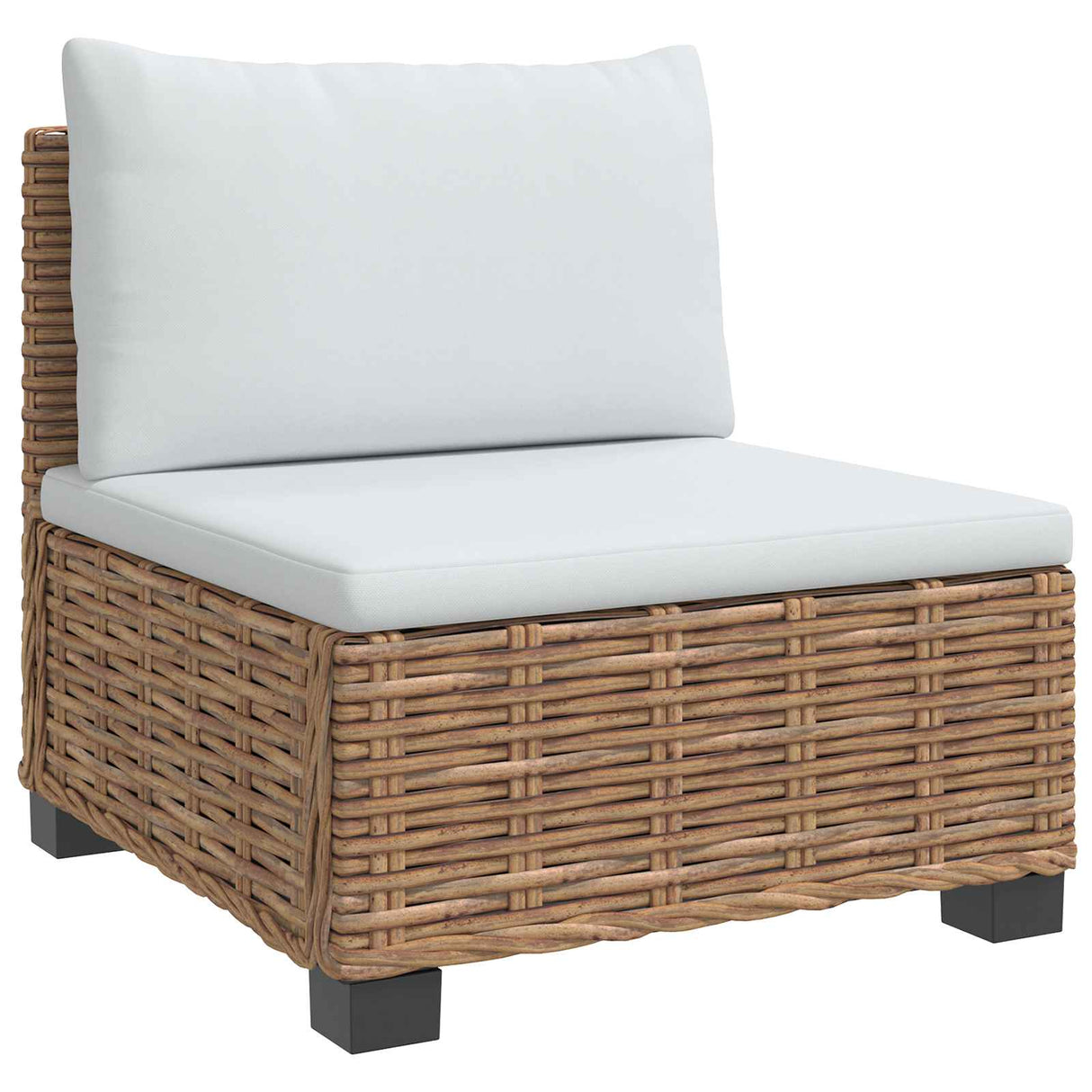 vidaXL 6 st Rieten Loungeset met Kussens GENDT Natuurlijk Riet Naturel
