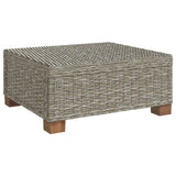 vidaXL 3 st Rieten Lounge Set met Kussens GENDT Natuurlijk Riet