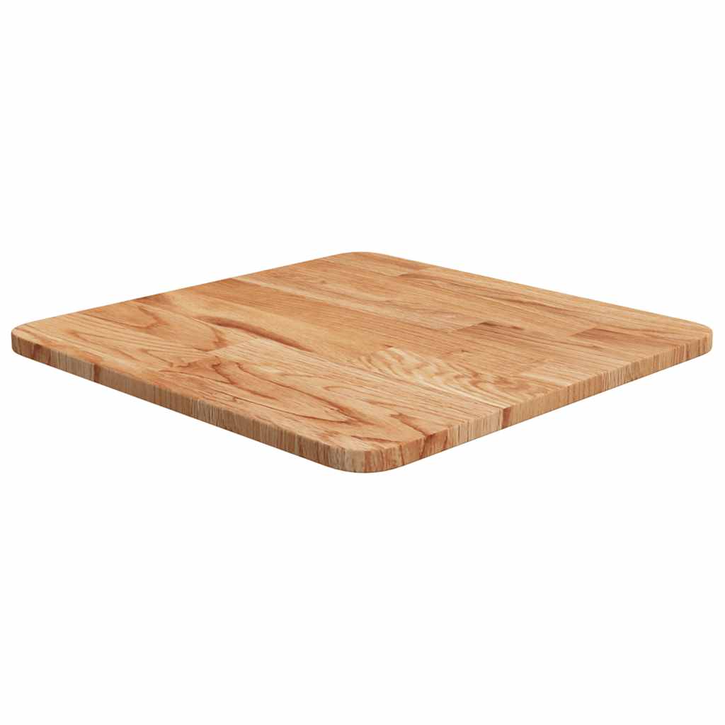 vidaXL Tafelblad vierkant 40x40x1,5 cm onbehandeld massief eikenhout