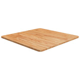 vidaXL Tafelblad vierkant 40x40x1,5 cm onbehandeld massief eikenhout
