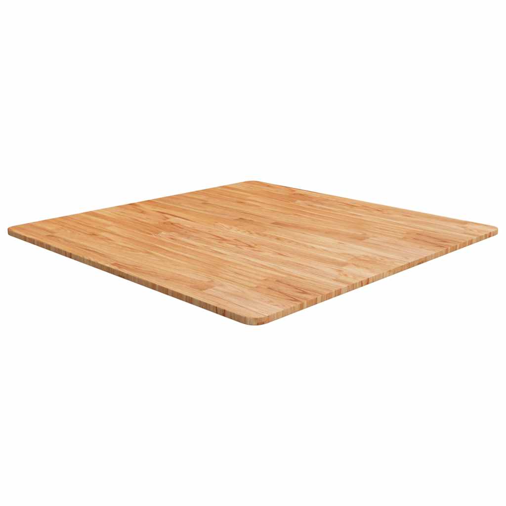 vidaXL Tafelblad vierkant 40x40x1,5 cm onbehandeld massief eikenhout