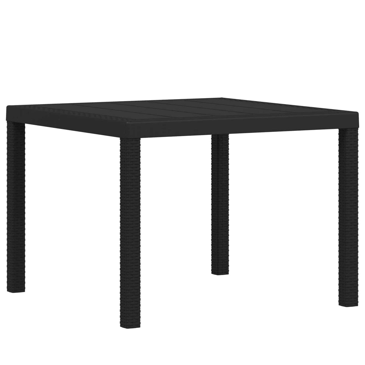 vidaXL Garden Dining Set 5 pcs Anthracite and Cream PP