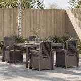 vidaXL Garden Dining Set 5 pcs Anthracite and Cream PP