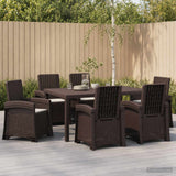 vidaXL Garden Dining Set 5 pcs Anthracite and Cream PP