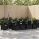 vidaXL Garden Dining Set 5 pcs Anthracite and Cream PP
