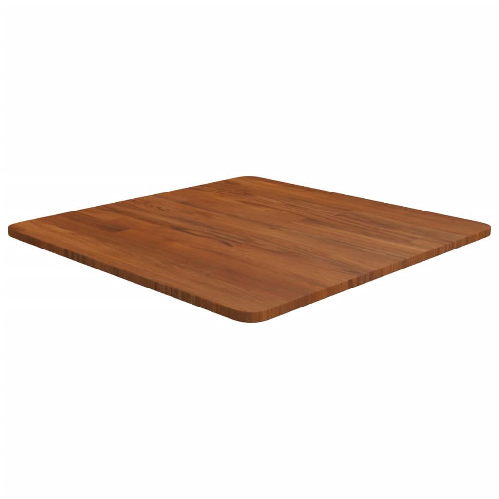 vidaXL Tafelblad vierkant 40x40x1,5 cm onbehandeld massief eikenhout