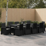 vidaXL Garden Dining Set 5 pcs Anthracite and Cream PP