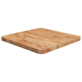 vidaXL Tafelblad vierkant 40x40x1,5 cm onbehandeld massief eikenhout