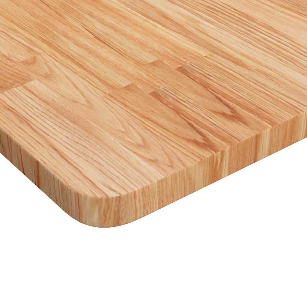 vidaXL Tafelblad vierkant 40x40x1,5 cm onbehandeld massief eikenhout